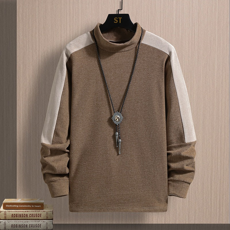 Double-sided Velvet Long-sleeved T-shirt Plus Top