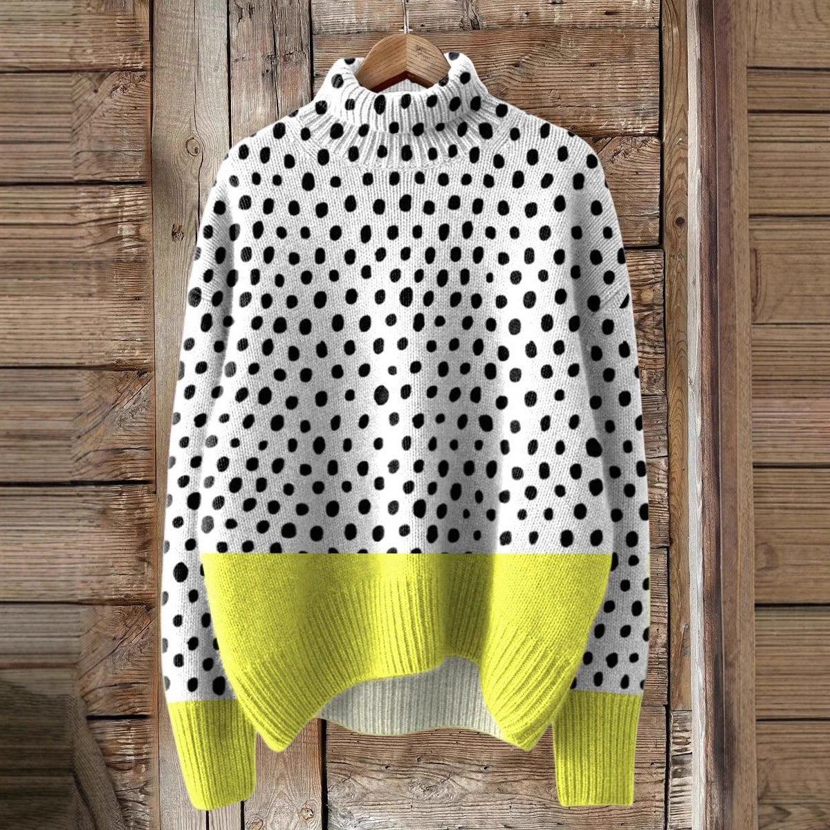 Womens Loose-fitting Semi-high-neck 3D Digital-print Polyester Top For Breathability